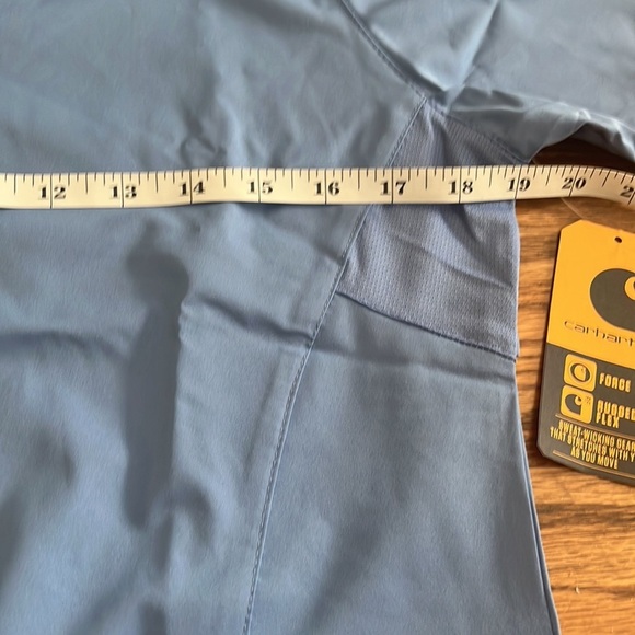 “Carhartt Scrub- Force Modern Fit Twill V-Neck Top” - Picture 8 of 9